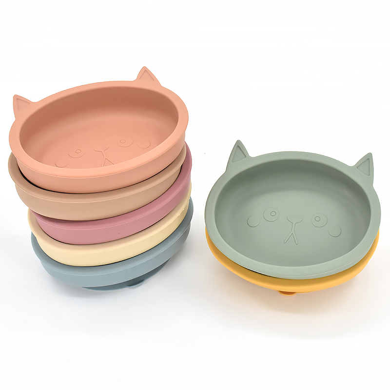 Baby Food Jars With Lids - Детская силиконовая тарелка для кормления, силиконовая