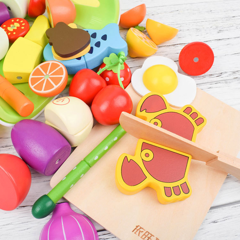 1 шт. деревянная игрушка магни – обзор и цена Baby Food Vegetables
